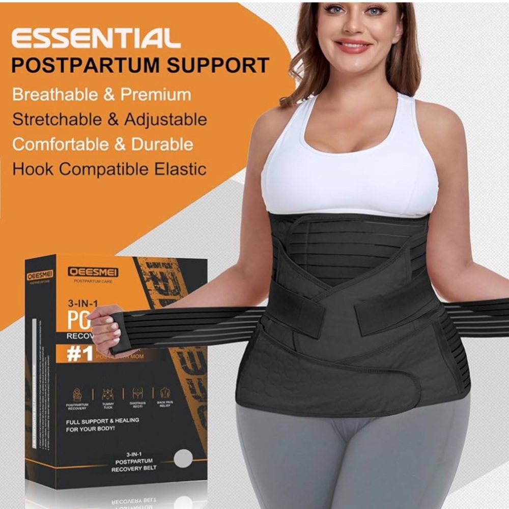 Postpartum belly band